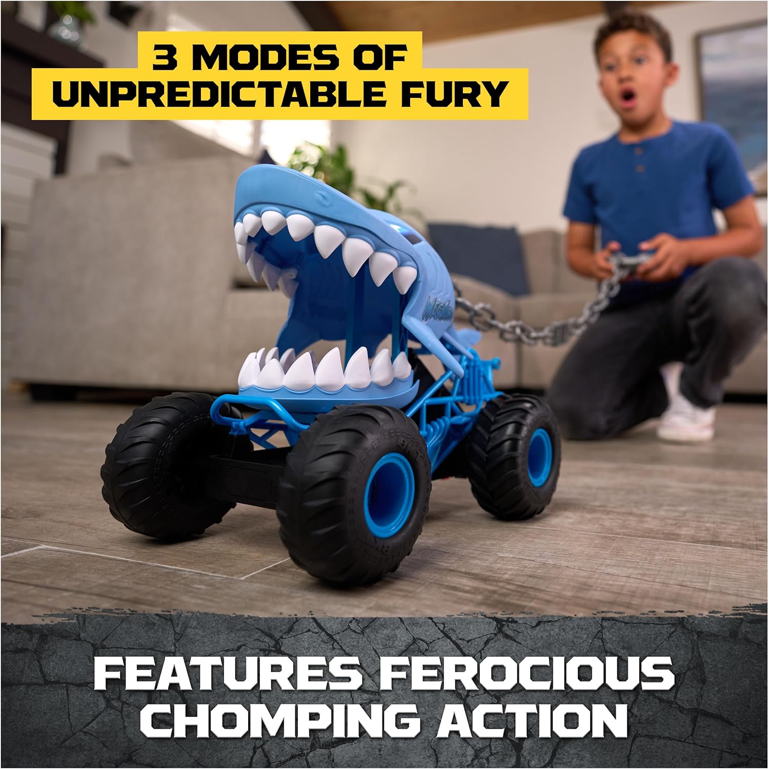 Monster Jam RC Chomping Megalodon Radio-ohjattava Auto