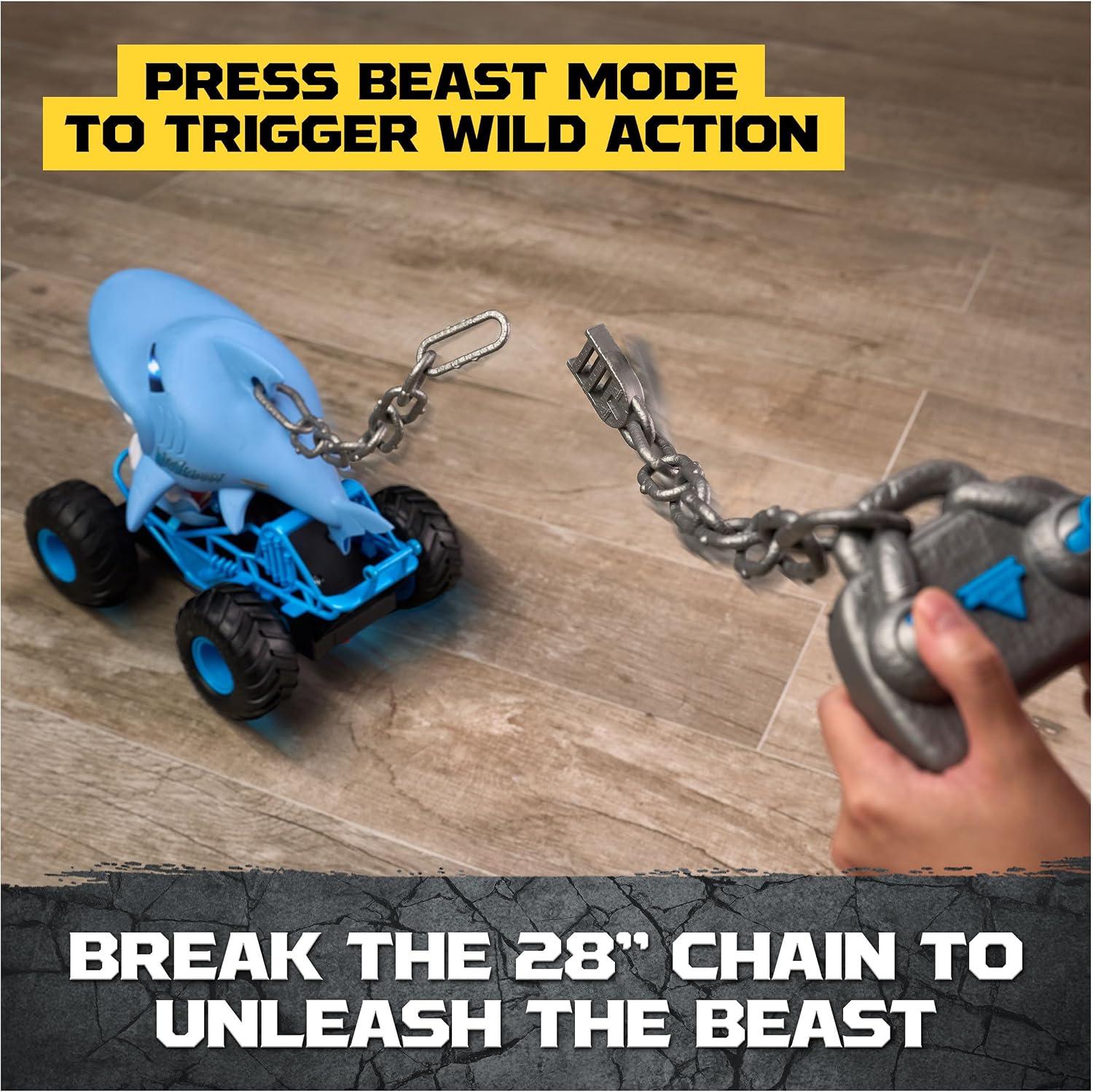 Monster Jam RC Chomping Megalodon Radio-ohjattava Auto