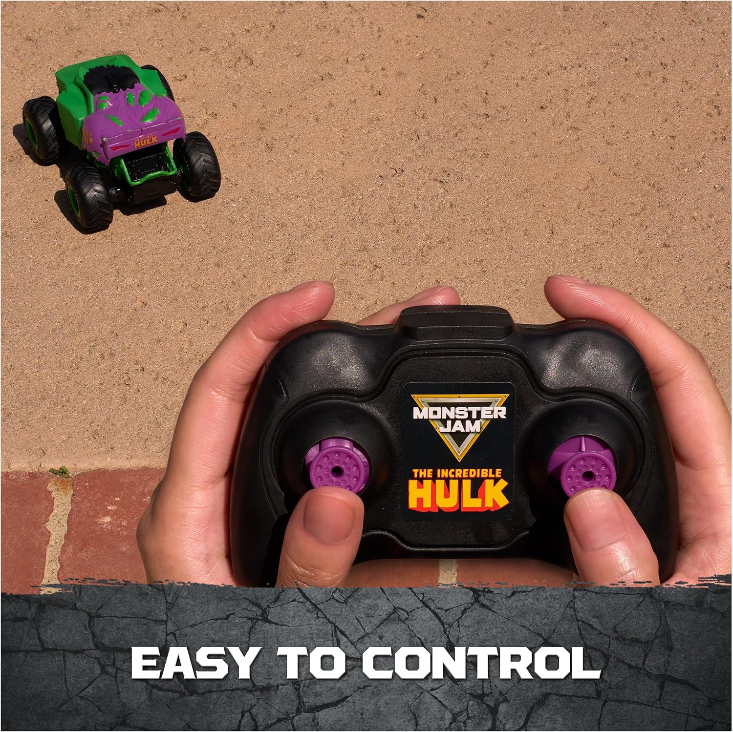 Monster Jam RC The Incredible Hulk Radio-ohjattava Auto