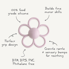 Mushie Daisy Purulelu ja Helistin Soft Lilac