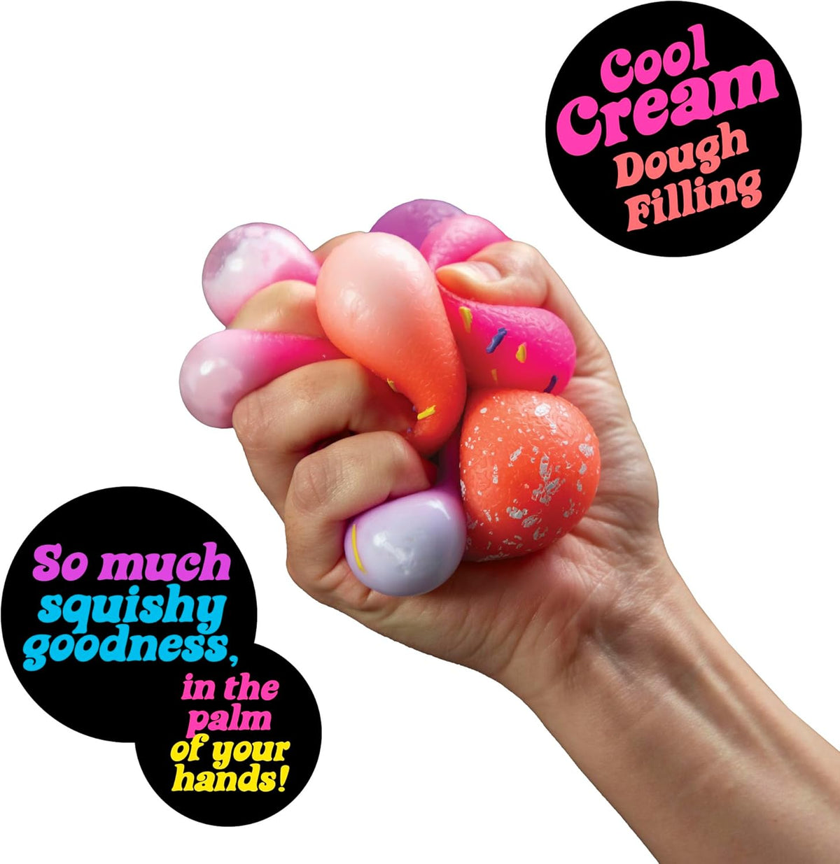 NEEDOH Dohnut Holes Teenie Puristeltavat Donitsipallot