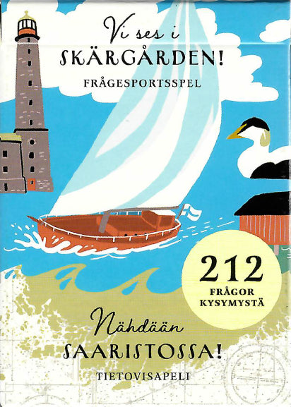 Nähdään Saaristossa! Vi Ses i Skärgården! Korttipeli