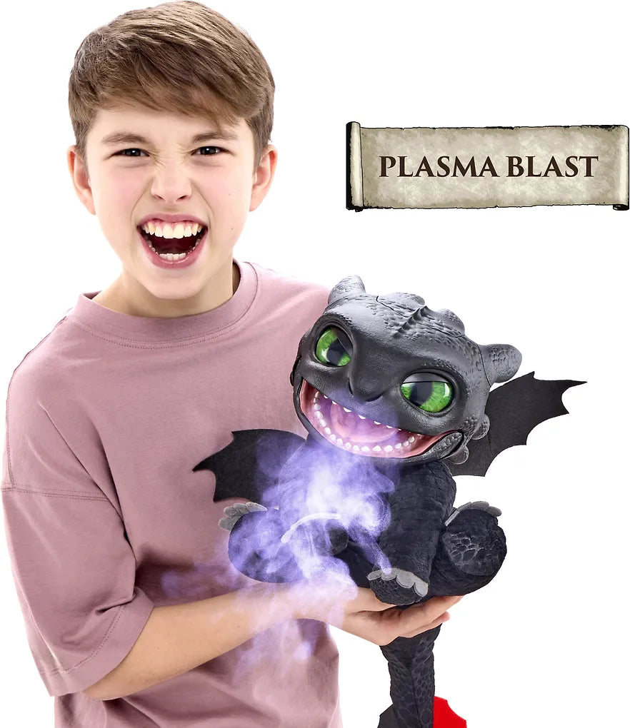 Näin Koulutat Lohikäärmeesi Toothless Real FX Puppetronic Interaktiivinen Pehmolelu