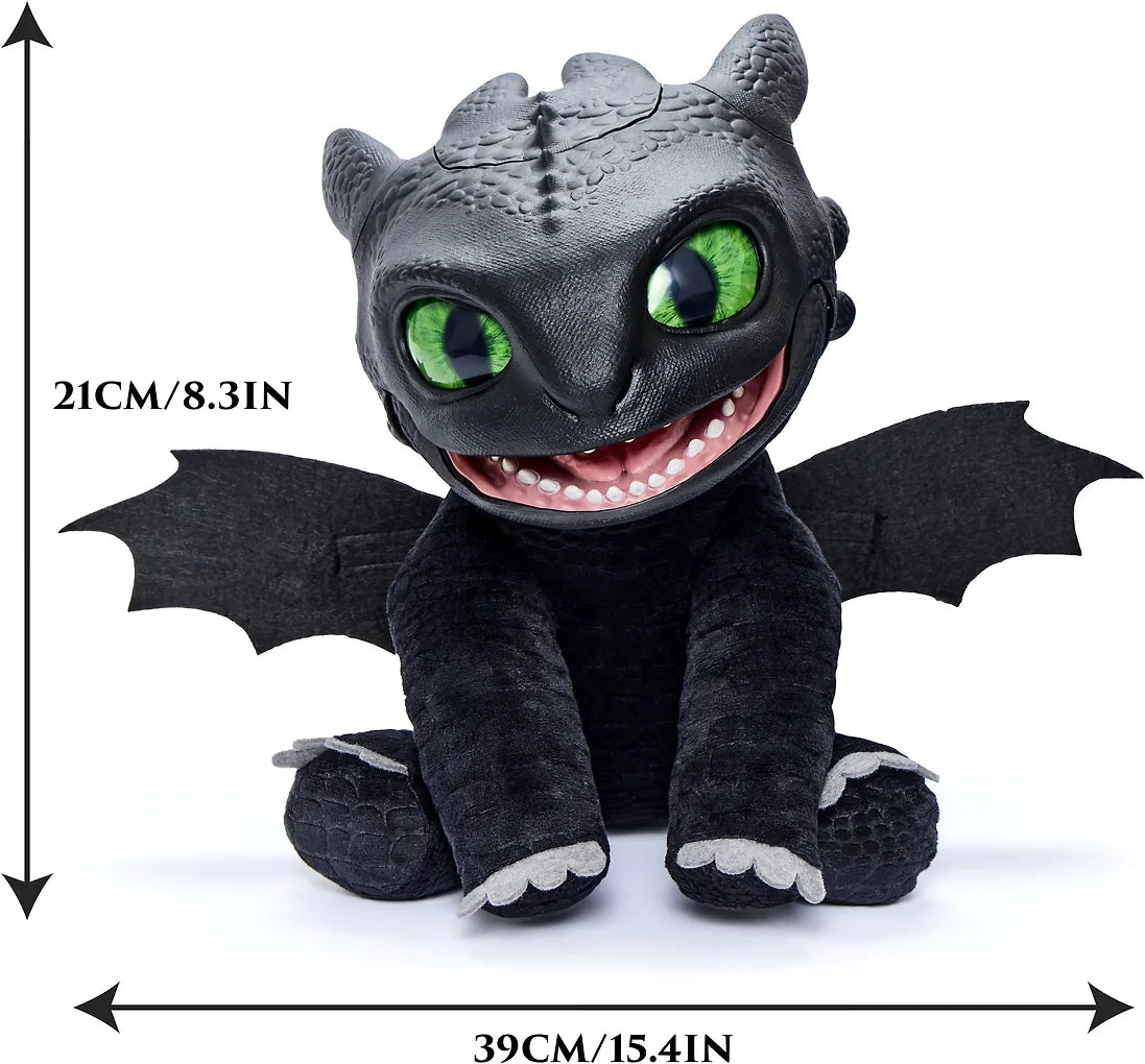 Näin Koulutat Lohikäärmeesi Toothless Real FX Puppetronic Interaktiivinen Pehmolelu