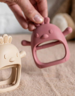 Nattou Sensory Teether Purulelu Tipu Beige