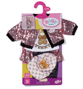 Baby Born Glam Paljetti Nukenvaate