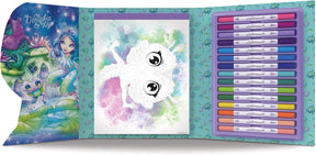 Nebulous Stars Color-by-Number Book Set Nenuphia