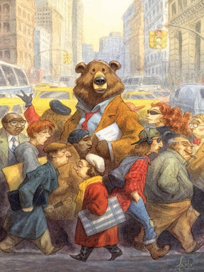 New York Puzzle Company 1000 Palan Palapeli City Bear