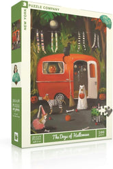 New York Puzzle Company 500 Palan Palapeli The Dogs Of Halloween
