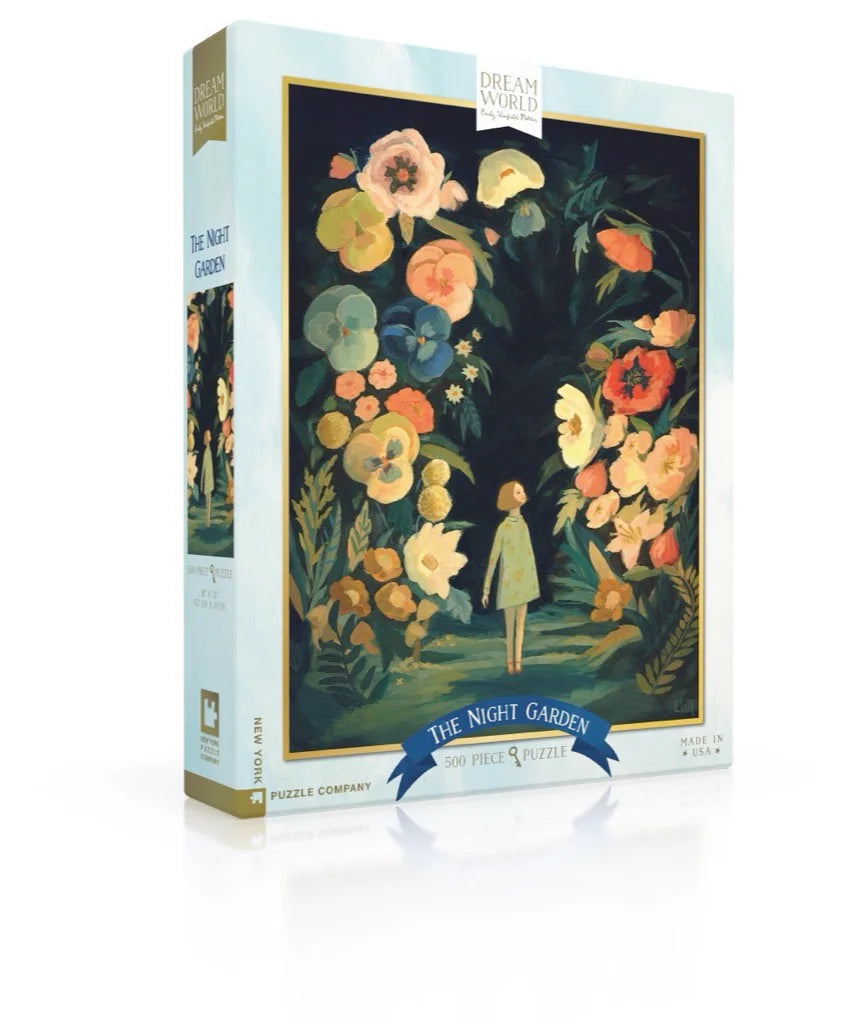 New York Puzzle Company 500 Palan Palapeli The Night Garden