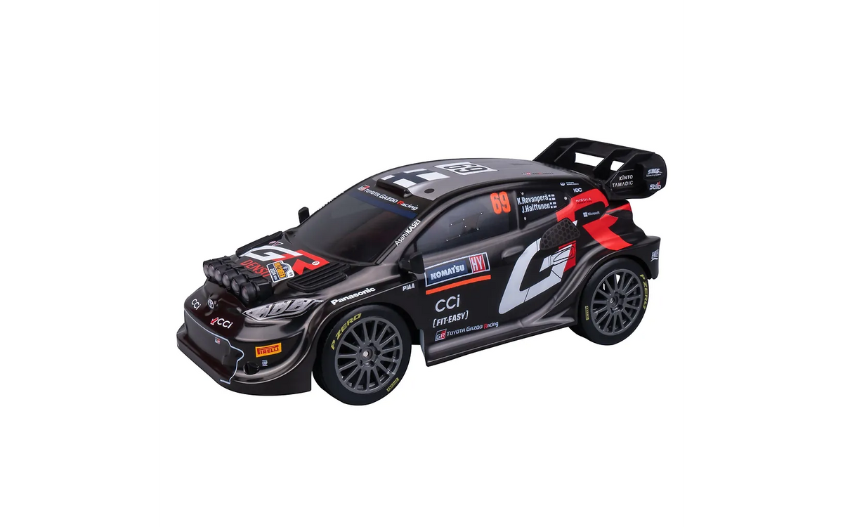 Nikko Radio-Ohjattava Toyota Gazoo Sweden 2024 Kalle Rovanperän Auto Night Mode RC