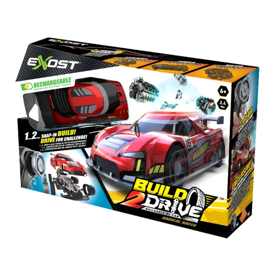 Exost Build 2 Drive Rakennettava Radio-Ohjattava Auto Radical Racer