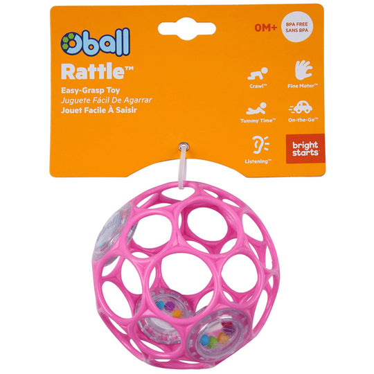 Oball Classic Reikäpallo/Tartuntapallo Pinkki Helistimellä