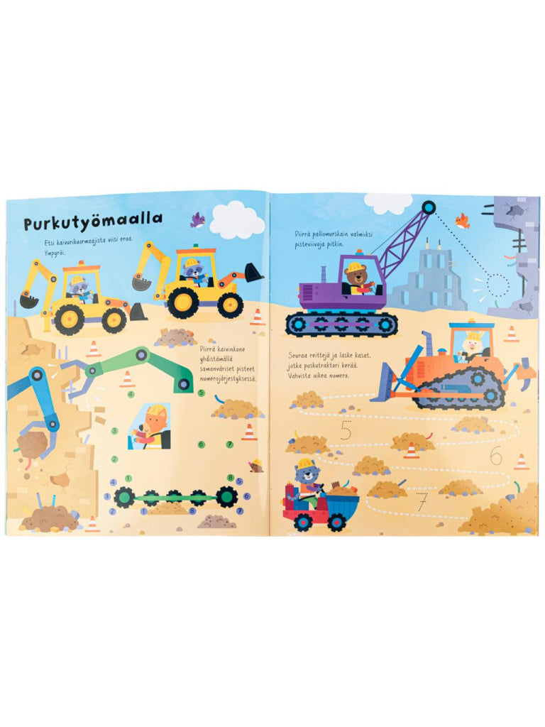 Oppi ja Ilo Pyyhittävät Kulkuneuvot (4-6v)