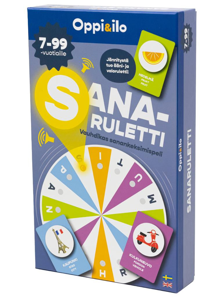 Oppi ja Ilo Sanaruletti Sanankeksimispeli