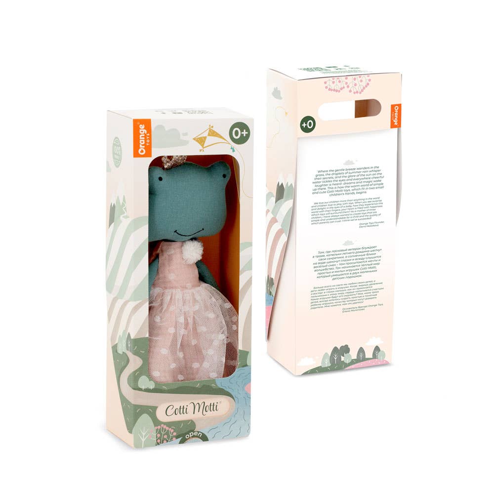 Orange Toys Cotti Motti Fiona Sammakko Pehmolelu 29cm