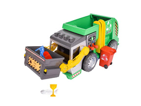 POWER X Lift'N'Dump Elektroninen Roska-auto Valoilla ja Äänillä, 46 cm