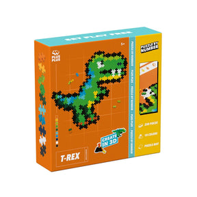 Plus Plus Puzzle By Number T-Rex
