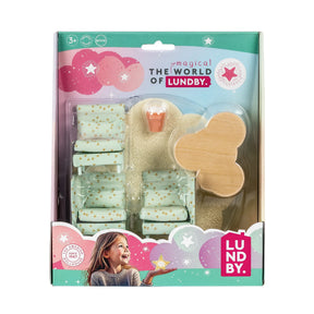 The Magical World of Lundby Nukkekodin Kalusteet Nojatuolit ja Sohvapöytä