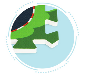 Palapelimatto Autorata/Liikennematto