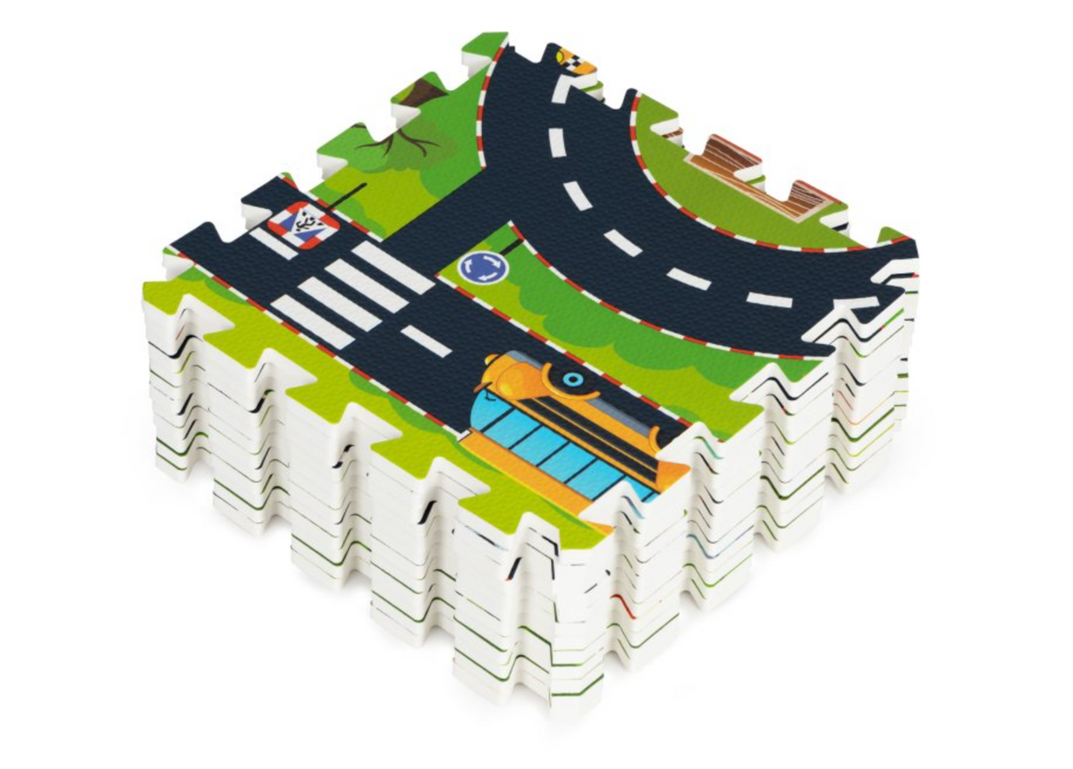 Palapelimatto Autorata/Liikennematto