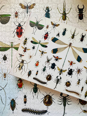 Penny Puzzle Bugs and Beetles Vintage 1000 Palan Palapeli 