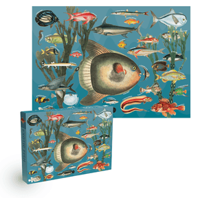 Penny Puzzle Exotic Fish Vintage 1000 Palan Palapeli 