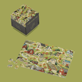 Penny Puzzle Folks On The Hill Minipalapeli 150 Palaa 