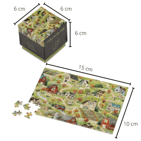 Penny Puzzle Folks On The Hill Minipalapeli 150 Palaa 
