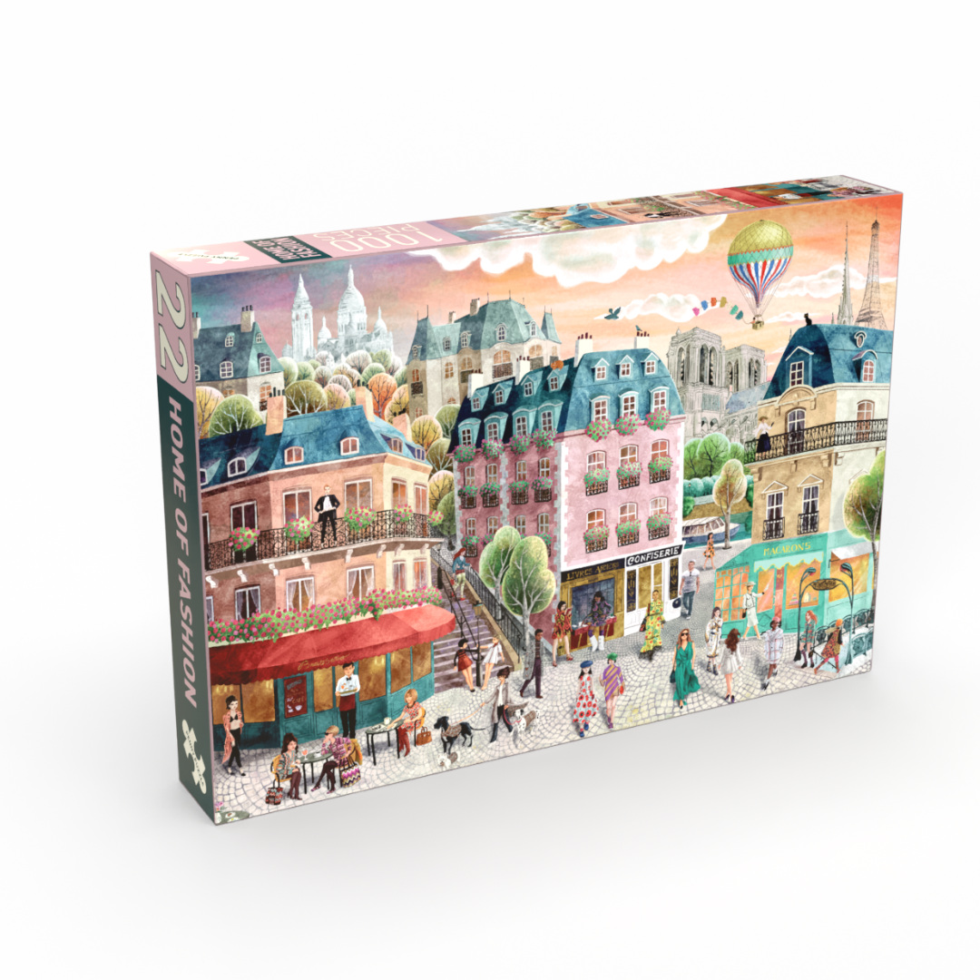 Penny Puzzle Home Of Fashion Paris 1000 Palan Palapeli 