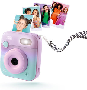 Photo Creator Instant Värikamera/ Polaroid Kamera Lapsille