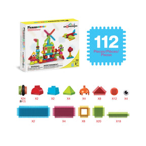 Picassotiles Nopper Rakennussarja 112 Osaa31