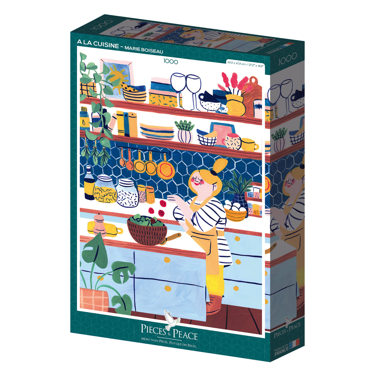 Pieces and Peace 1000 Palan Palapeli A La Cuisine