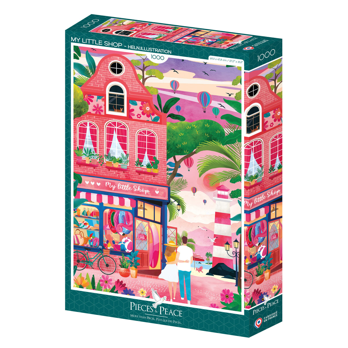 Pieces and Peace 1000 Palan Palapeli My Little Shop