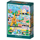 Pieces and Peace 1000 Palan Palapeli Paris Est Magique