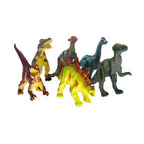 Pienet Dinosaurus Hahmot 6 kpl Pussissa