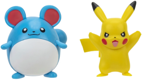Pokemon Battle Figure Pack Pikachu + Marill