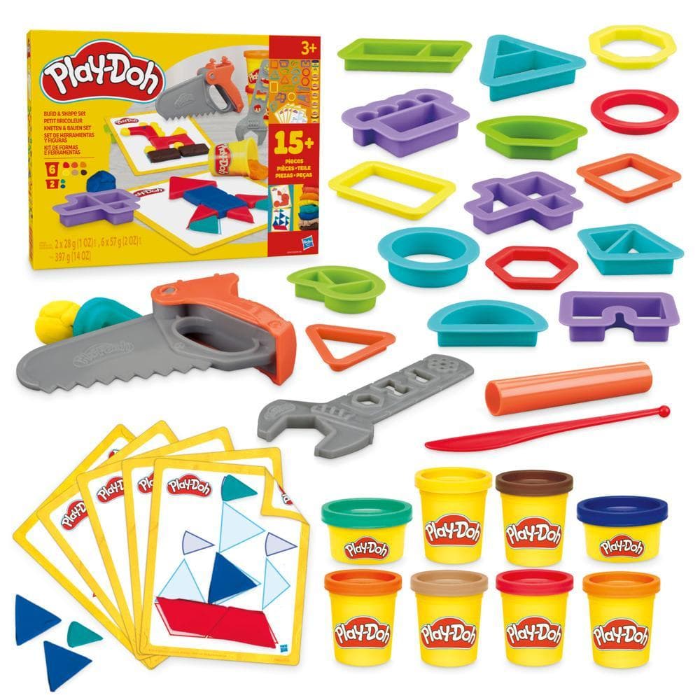Play-Doh Build & Shape Muovailuvaha Leikkisetti
