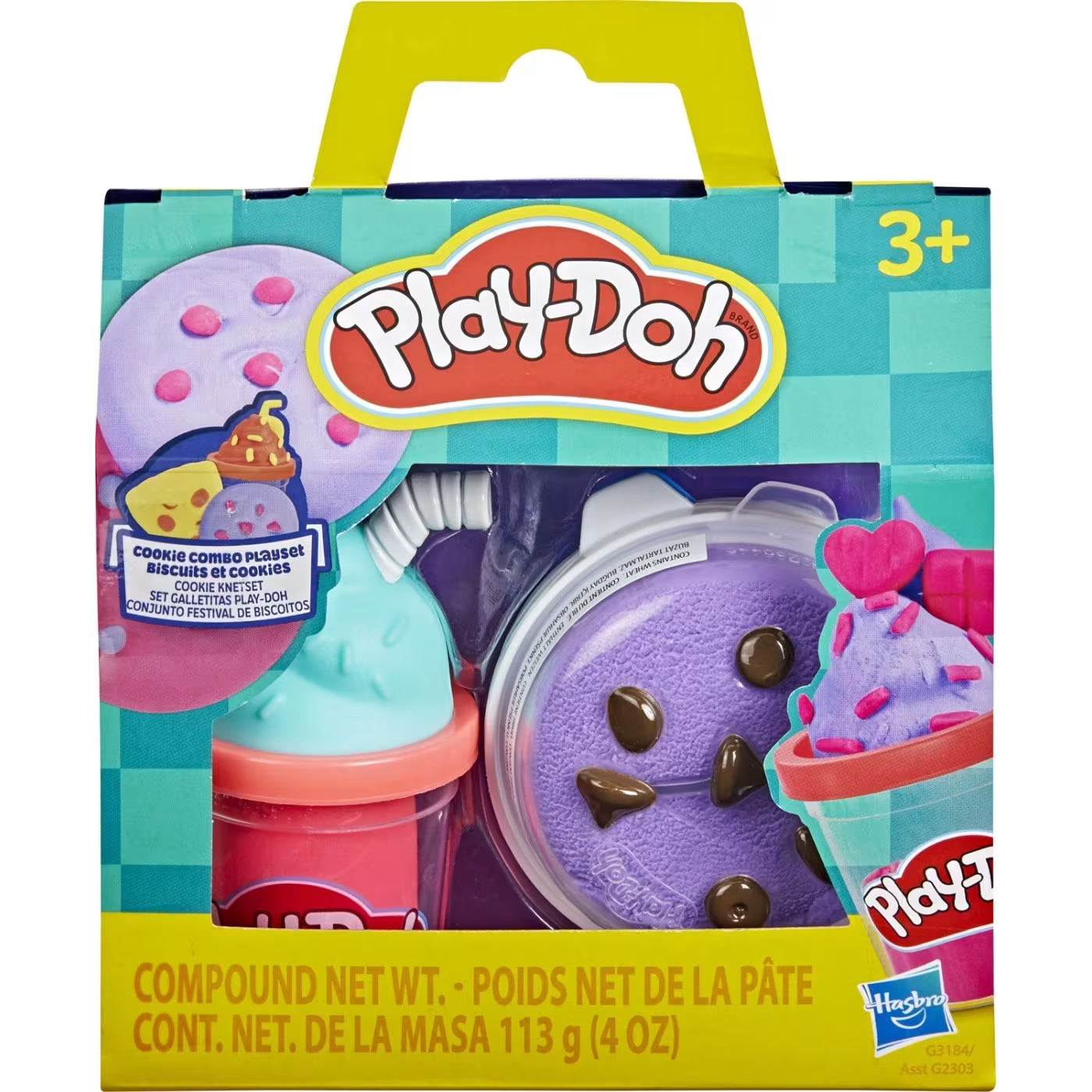Play-Doh Cookie Combo Pieni Muovailuvaha Leikkisetti