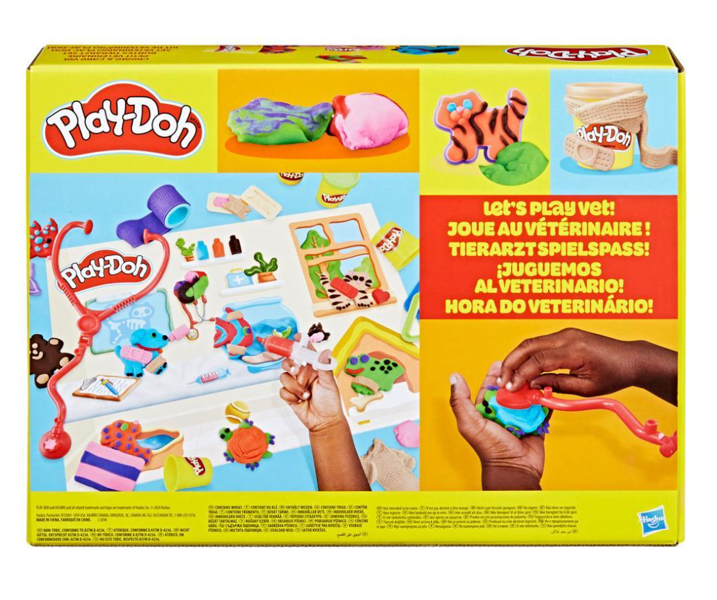 Play-Doh Create & Care Vet Muovailuvaha Eläinlääkärisetti