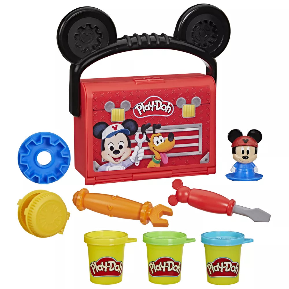 Play-Doh Disney On The Go Muovailuvahaleikkisetti Mikki Hiiri
