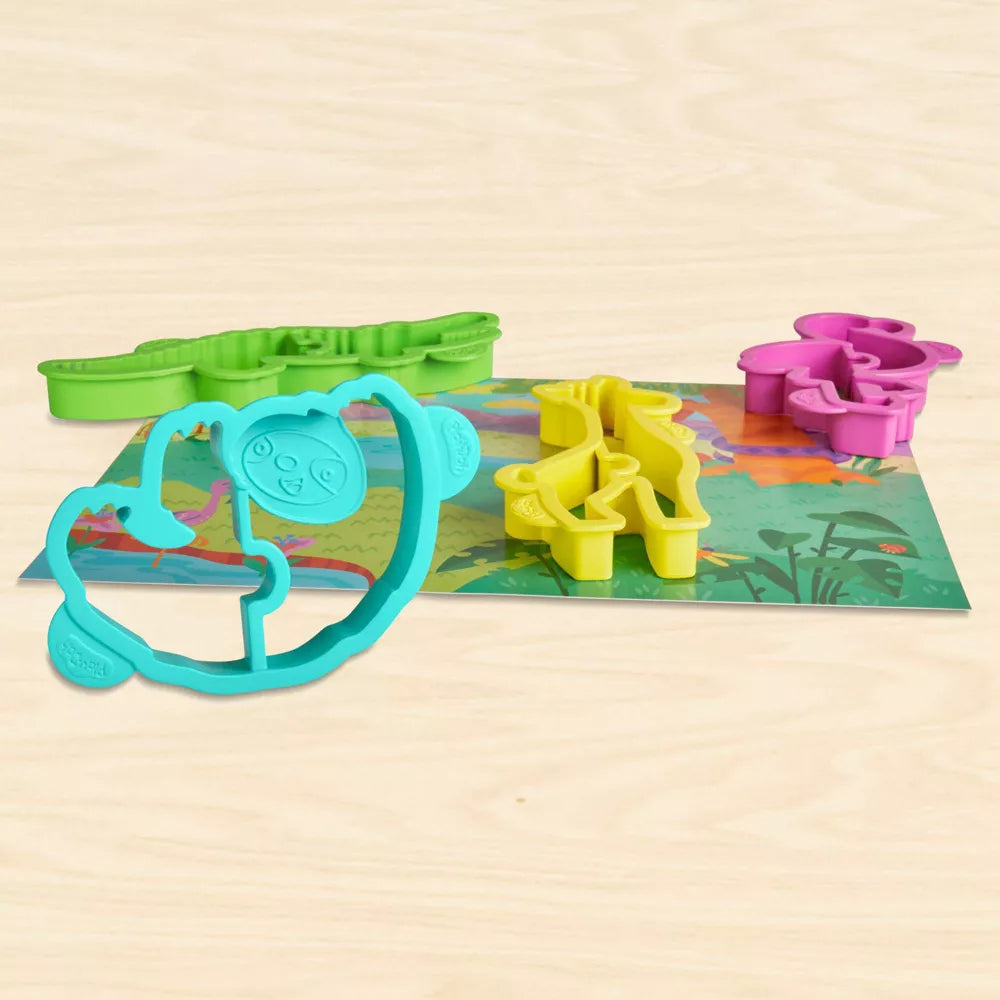 Play-Doh Muovailuvaha Wild Animals Safari Leikkisetti