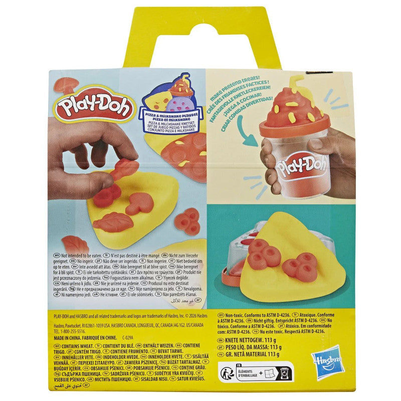 Play-Doh Pizza & Milkshake Pieni Muovailuvaha Leikkisetti