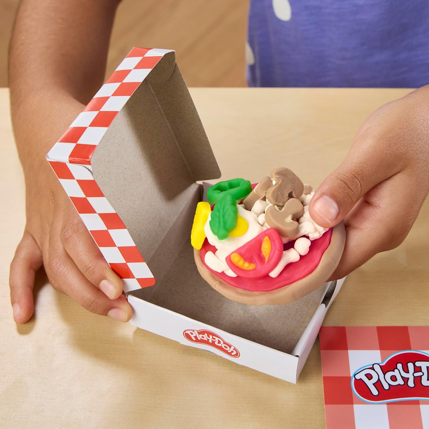 Play-Doh Stamp & Spin Pizza Muovailuvaha Leikkisetti