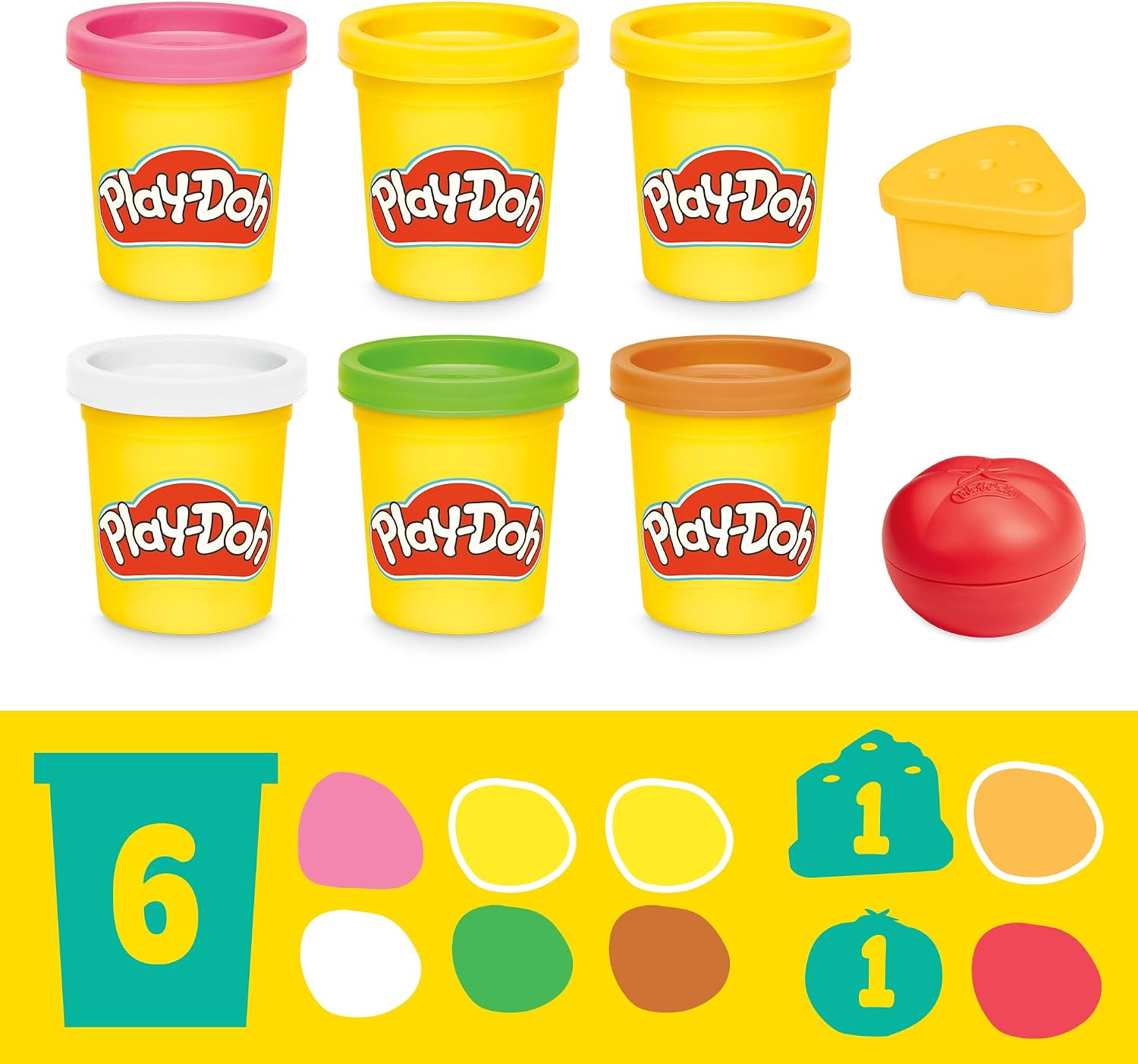 Play-Doh Super Sizzlin Muovailuvaha Keittiöleikkisetti