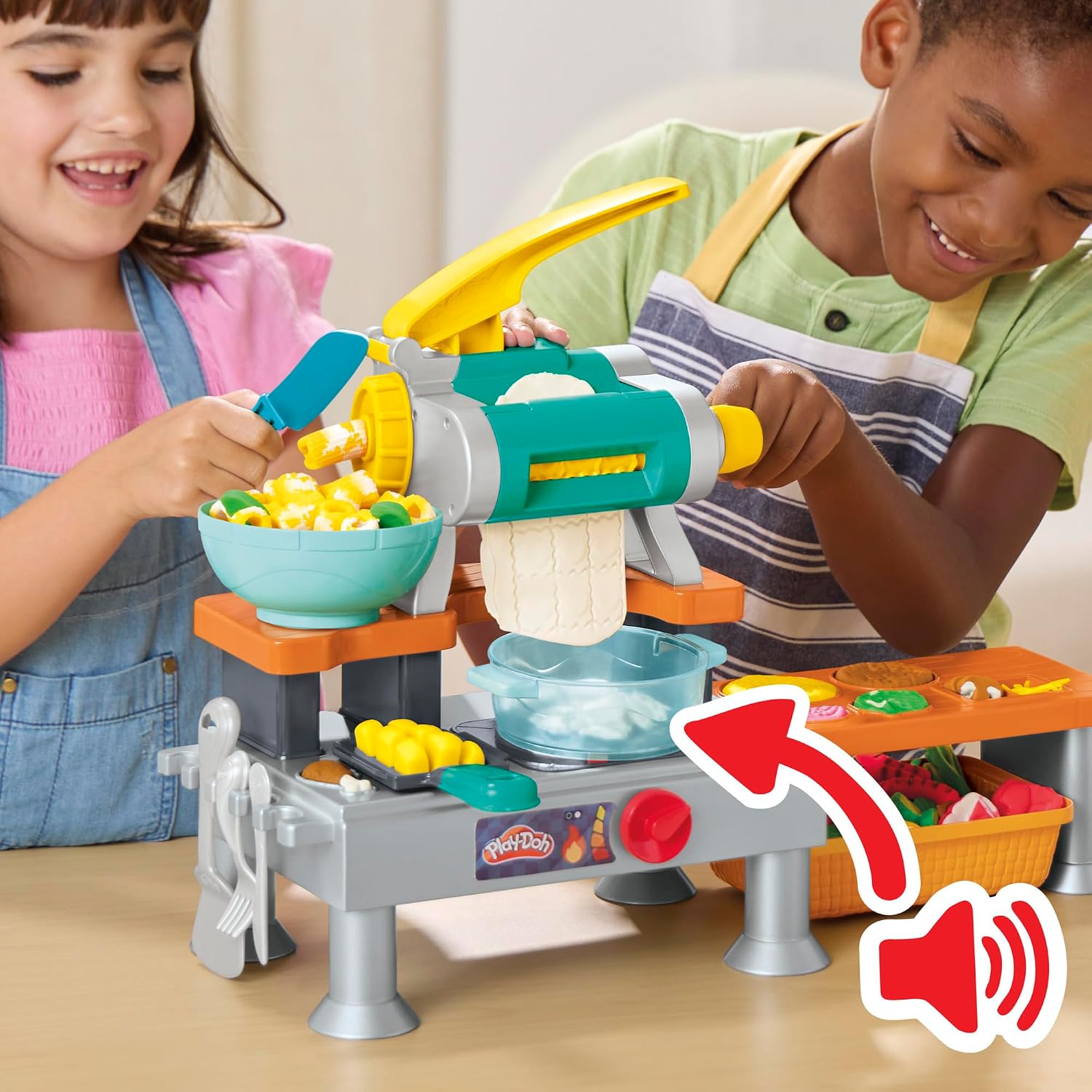 Play-Doh Super Sizzlin Muovailuvaha Keittiöleikkisetti
