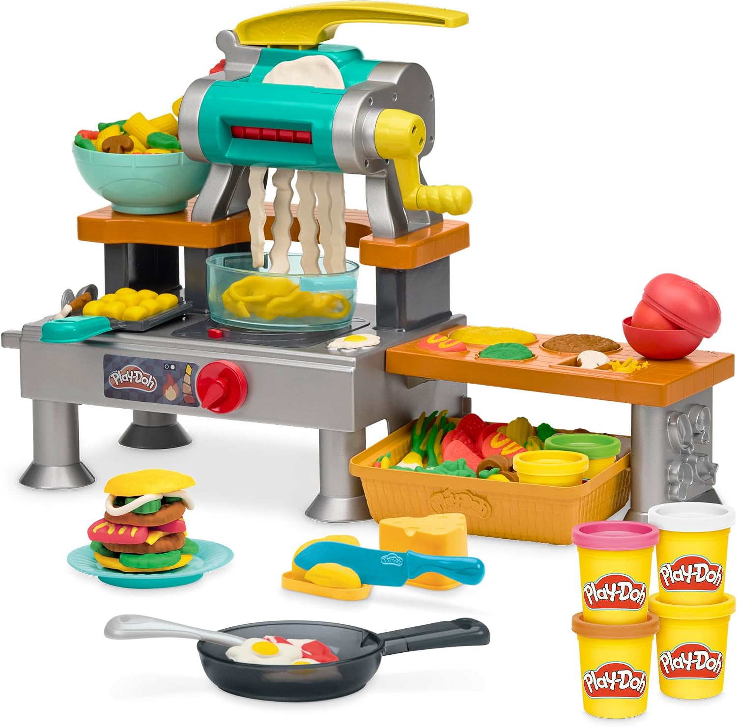 Play-Doh Super Sizzlin Muovailuvaha Keittiöleikkisetti