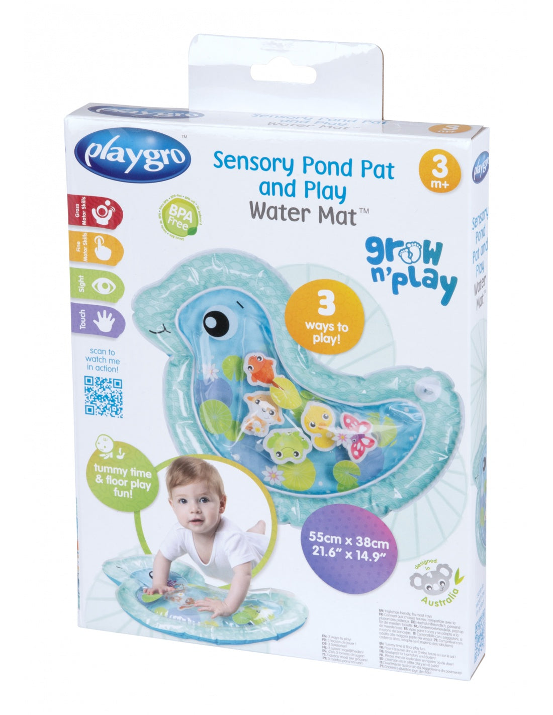 Playgro Sensory Mat Vesimatto