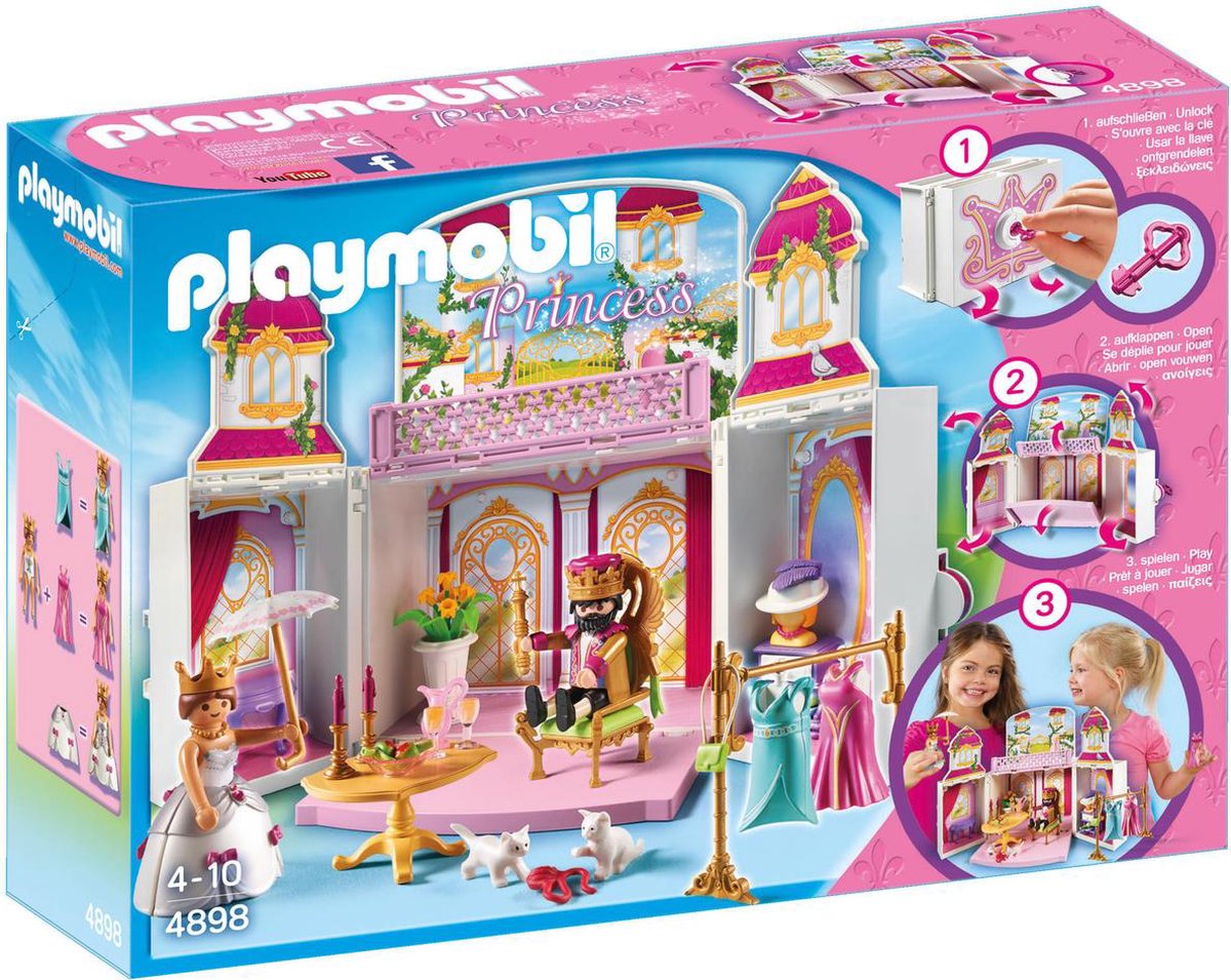 Playmobil 4898 Leikkilaatikko Kuninkaan Palatsi