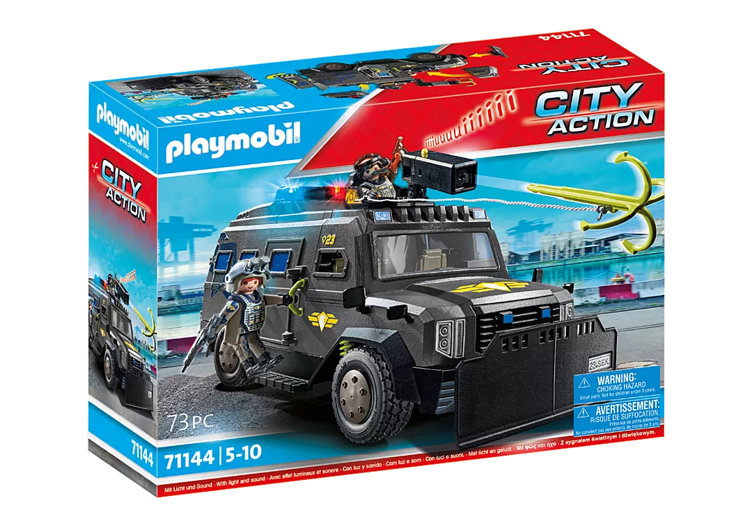 Playmobil 71144 City Action Tactical Unit All Terrain Vehicle